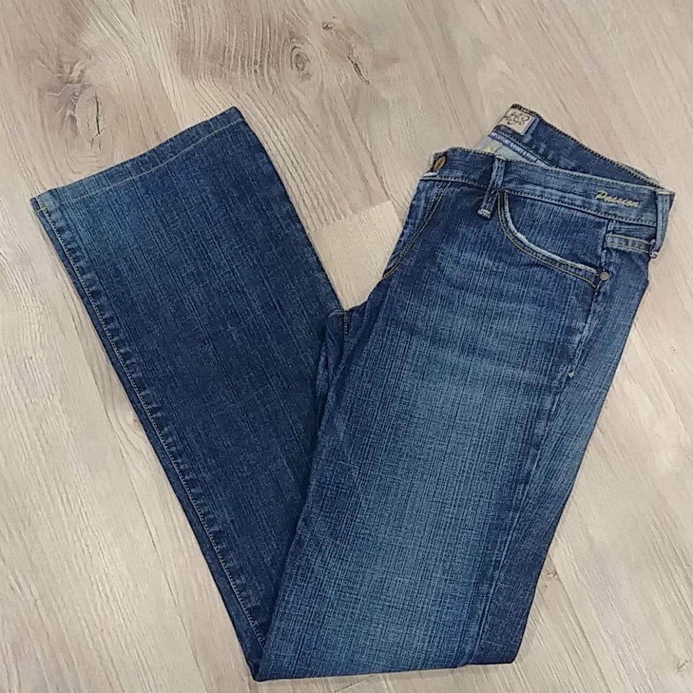 Gold Sign Girls Jeans